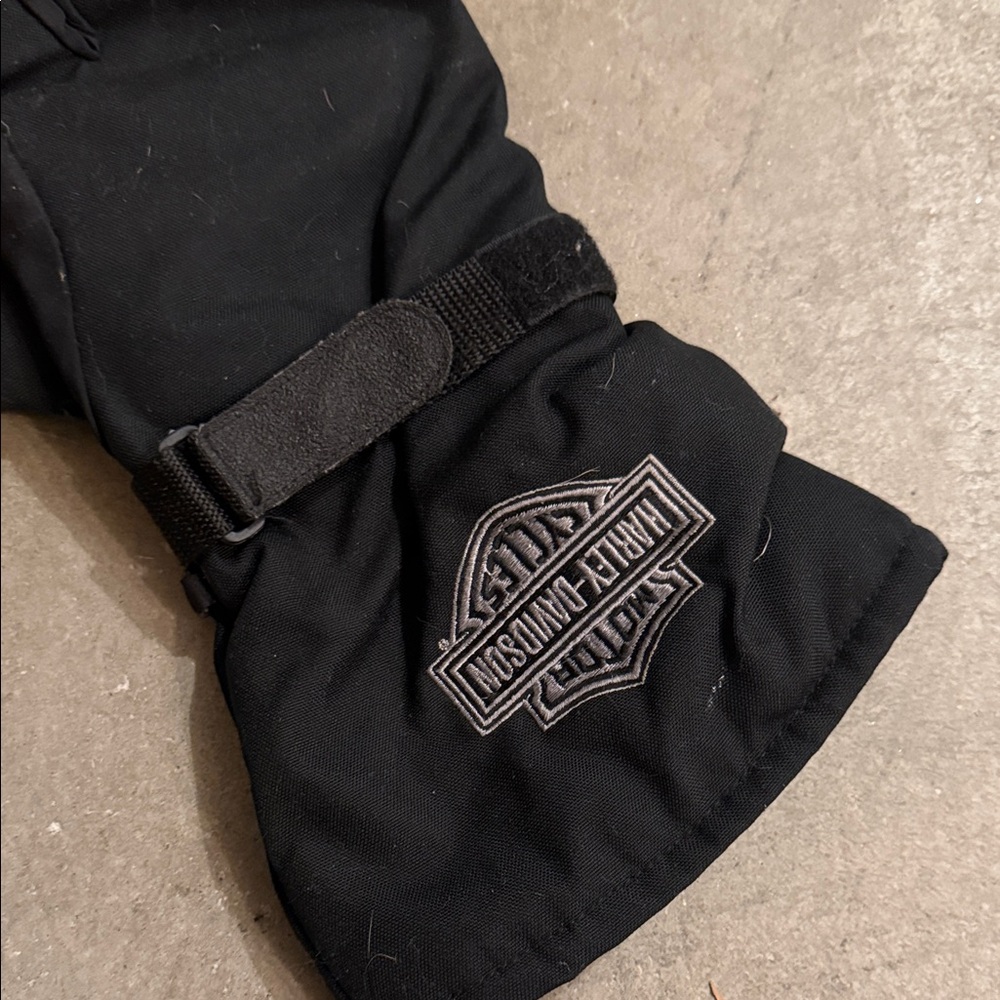 Harley-Davidson Black Riding Gloves
